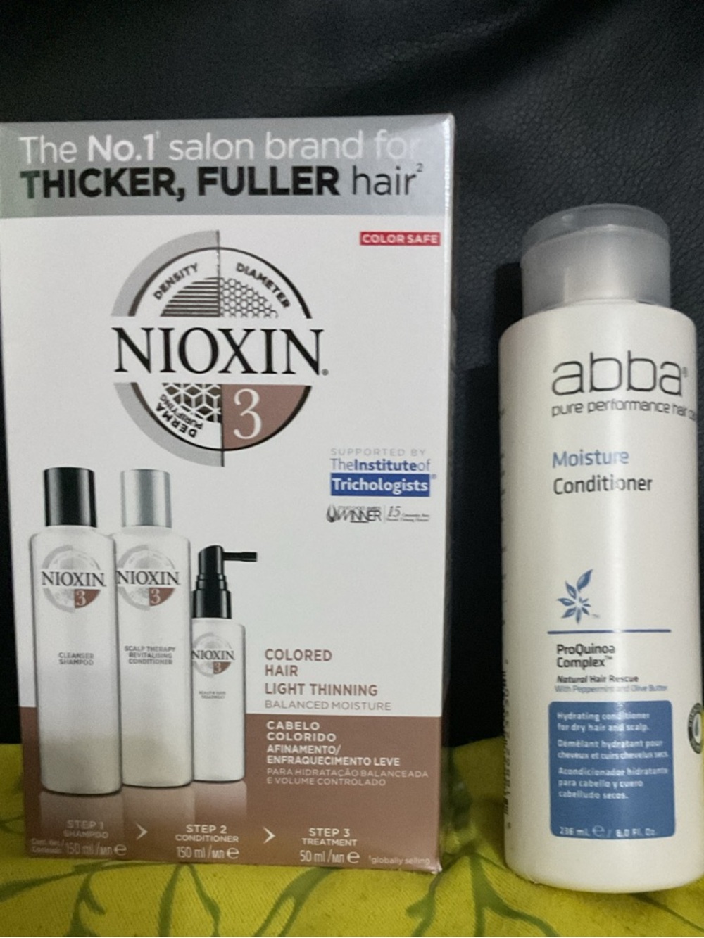 Nioxin 3 Colored Hair System Kit - Brown